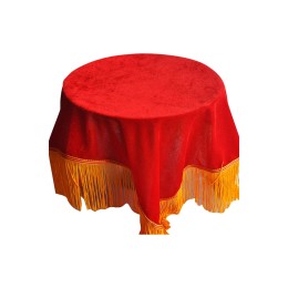 Made-to-order award tray cloth order opening gold velvet tassel tray cloth tray cloth center square tray length 52CM square tray with tassel length 65CM diameter of small round tray 52CM diameter of small round tray with tassel 68CM diameter of large roun Made-to-order award tray cloth order opening gold velvet tassel tray cloth tray cloth center square tray length 52CM square tray with tassel length 65CM diameter of small round tray 52CM diameter of small round tray with tassel 68CM diameter of large roun